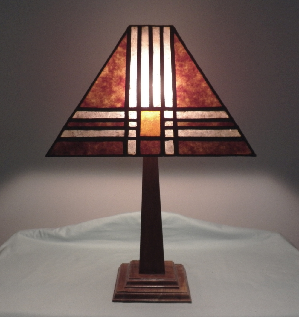 Hendrix Mission Mica Lamp Shade Custom